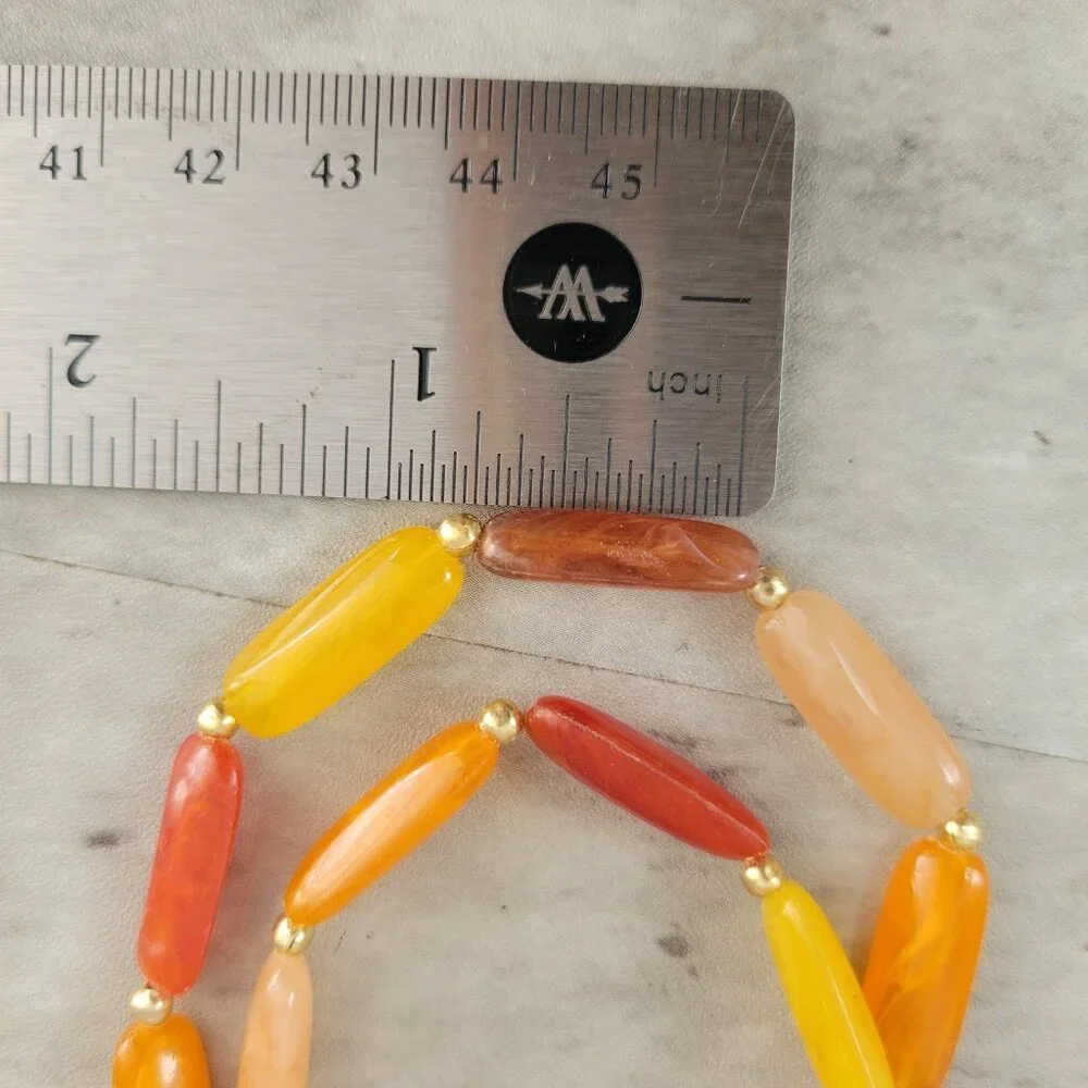 Vintage Polished‎ Agate Stone Multi-Color 23